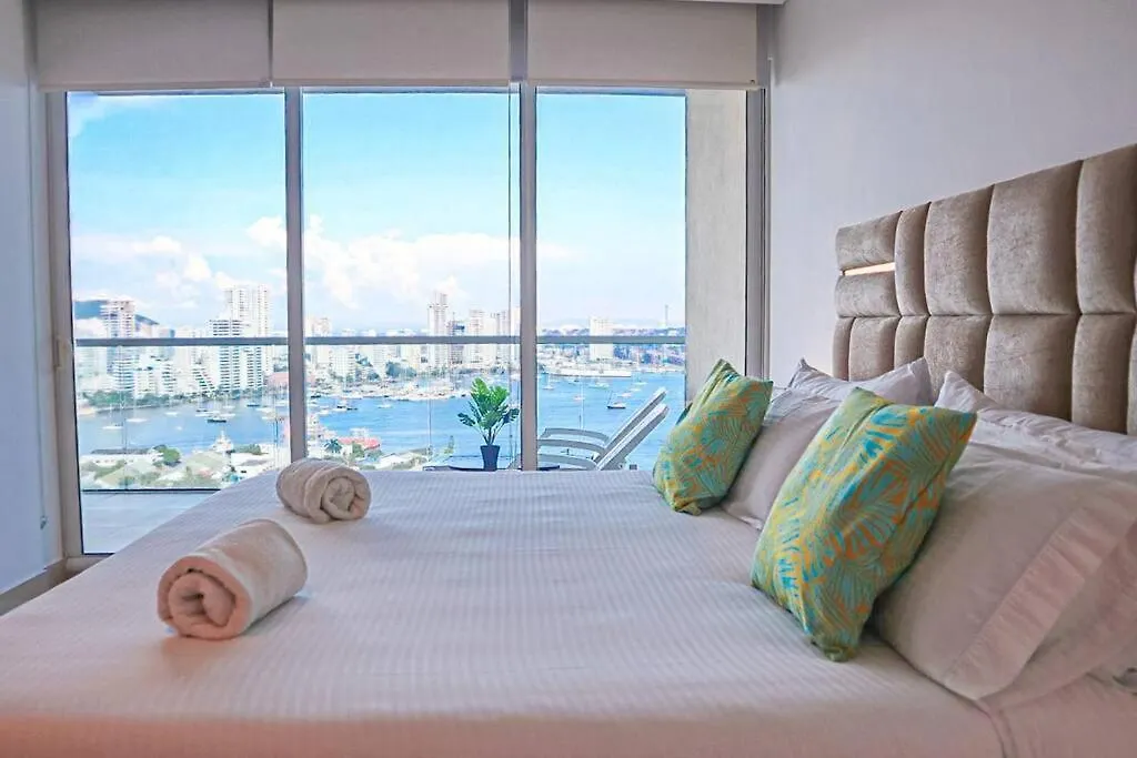 Dizztravel Apart H2 - 1602 Exclusivo Bocagrande Cartagena 0*,