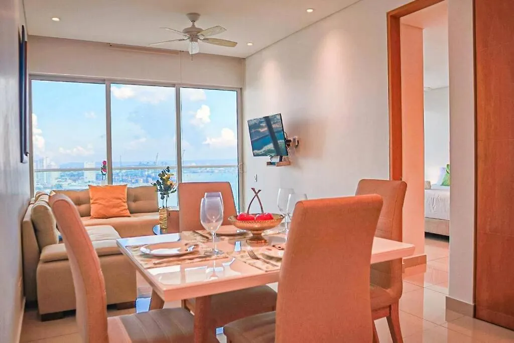 Dizztravel Apart H2 - 1602 Exclusivo Bocagrande Cartagena Appartamento